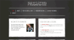 Desktop Screenshot of folkmaster.com