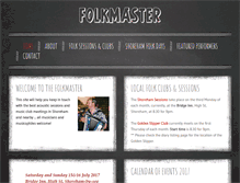 Tablet Screenshot of folkmaster.com